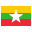 Flag of Mjanmar (Burma)