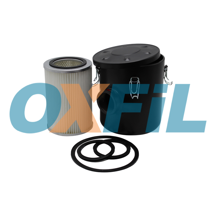 Bottom of VF.006/P - Vacuum Filter Housing