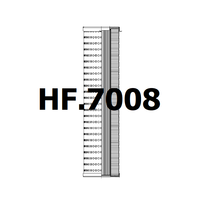 Side of HF.7008 - Hydraulic Filter
