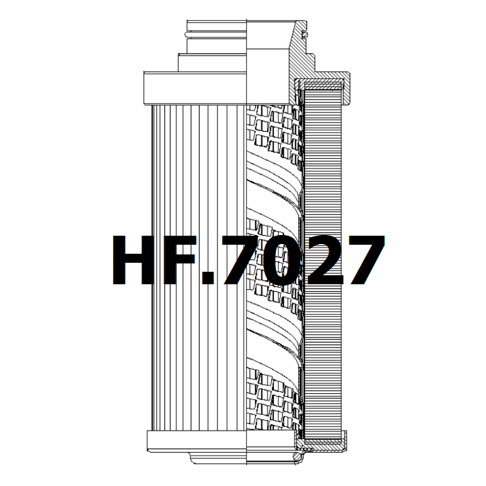 Side of HF.7027 - Hydraulic Filter