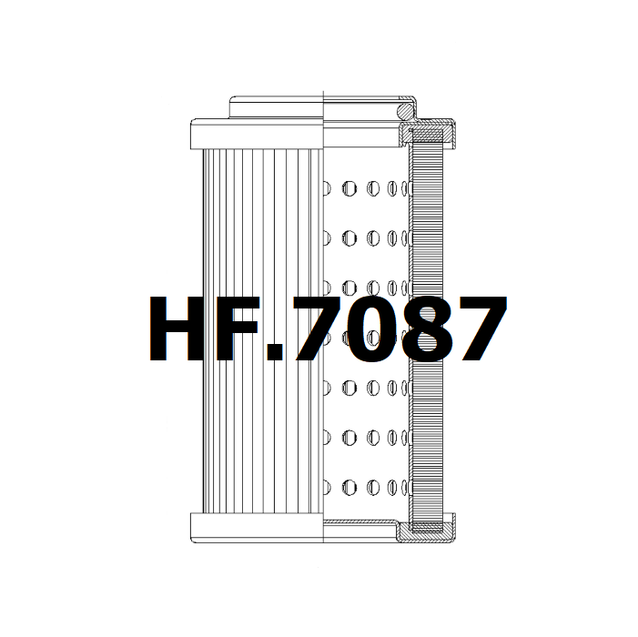 Side of HF.7087 - Hydraulic Filter