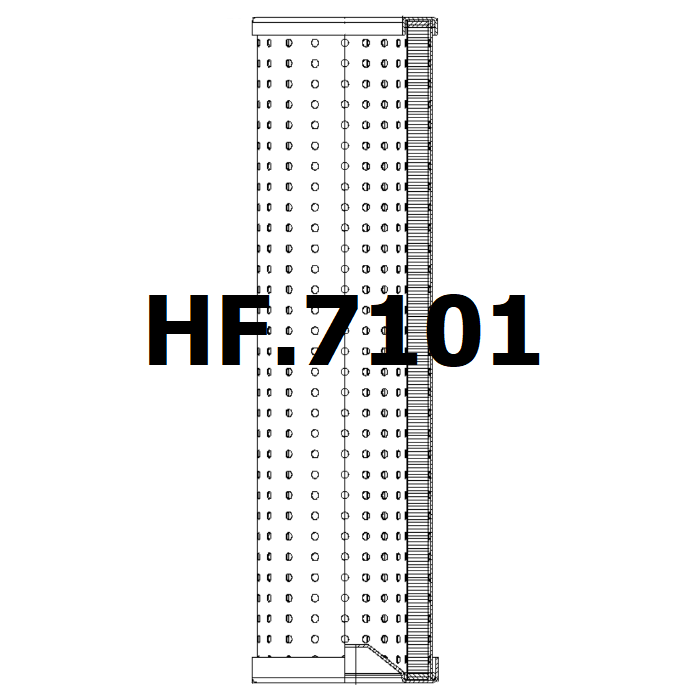 Side of HF.7101 - Hydraulic Filter