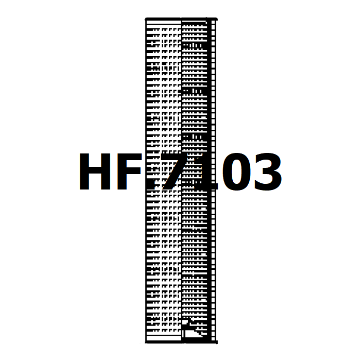 Side of HF.7103 - Hydraulic Filter