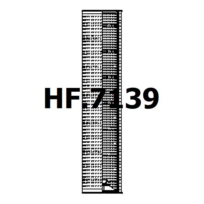 Side of HF.7139 - Hydraulic Filter