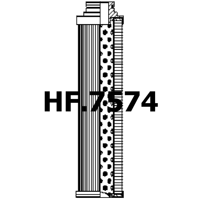 Related product HF.7574 - Hydraulic Filter