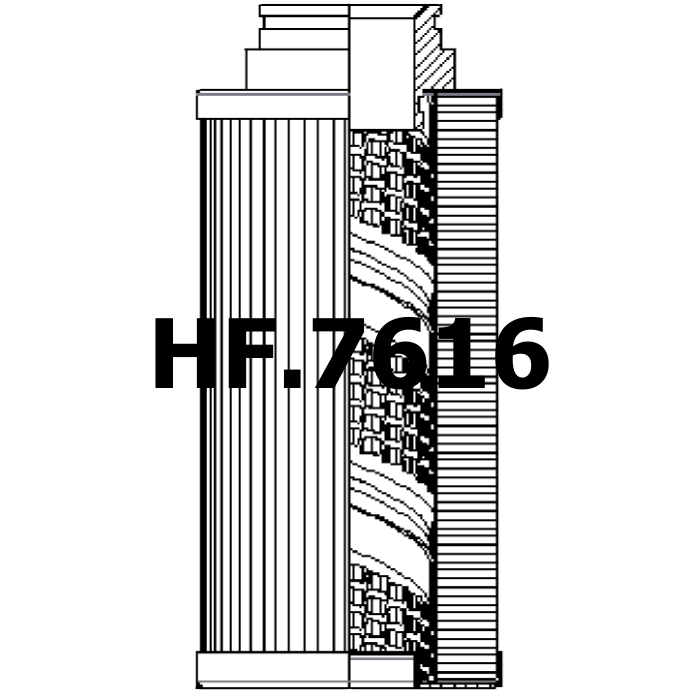 Related product HF.7616 - Hydraulic Filter