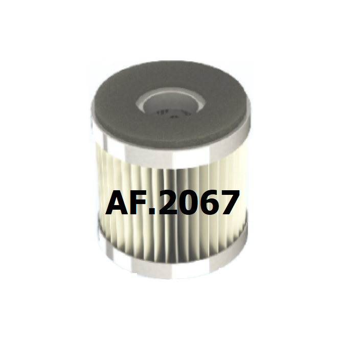 Top of AF.2067 - Air Filter Cartridge