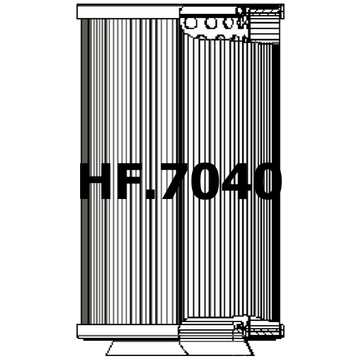 Side of HF.7040 - Hydraulikfilter