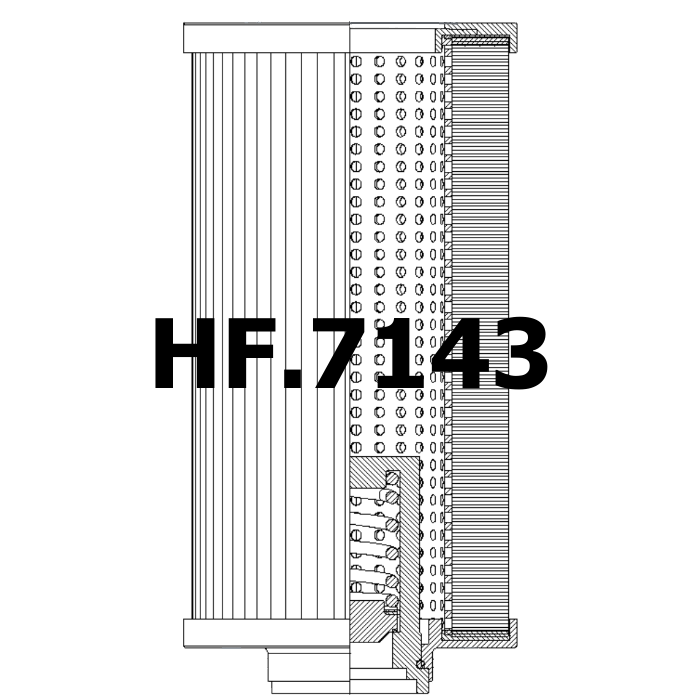 HF.7143 - Filtro idraulico