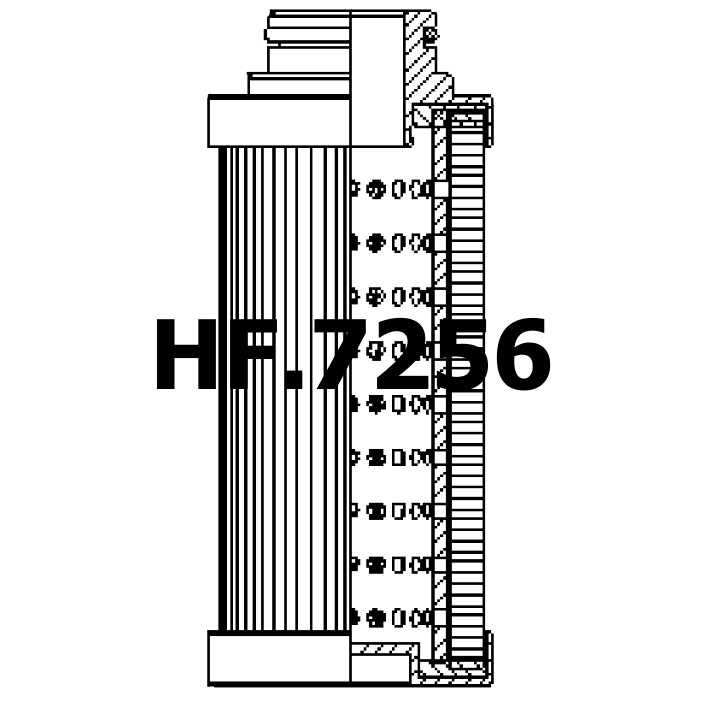 HF.7256 - Filtro idraulico