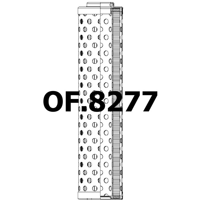Side of OF.8277 - Oil Filter