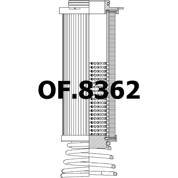 OF.8362 - Filtro olio