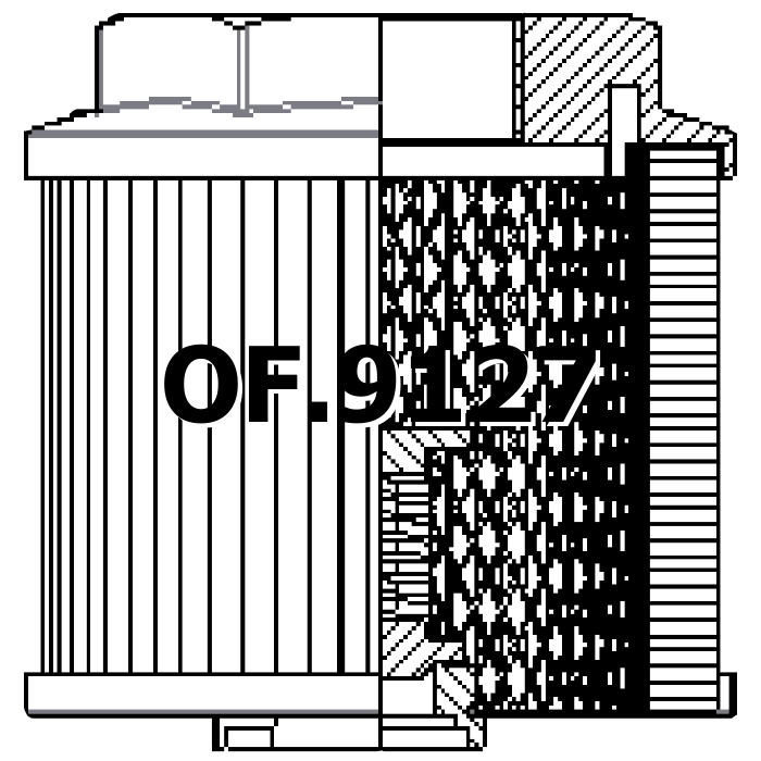 OF.9127 - Filtro olio