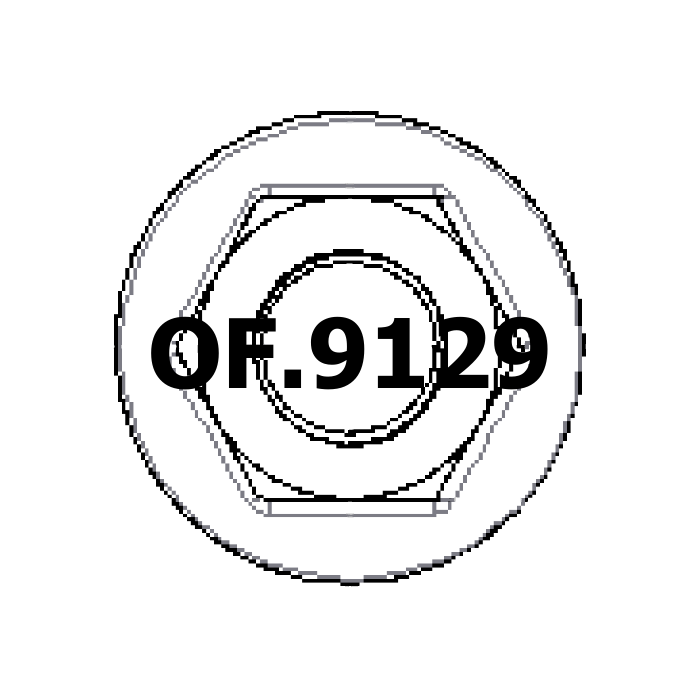 Top of OF.9129 - Oliefilter