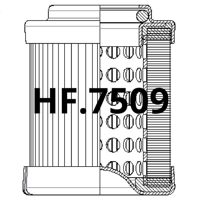 Related product HF.7509 - Filtros Hidraulicos