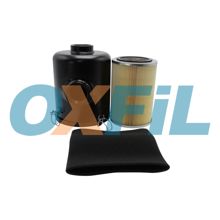 Top of VF.006.FC - Vacuum Filter Housing