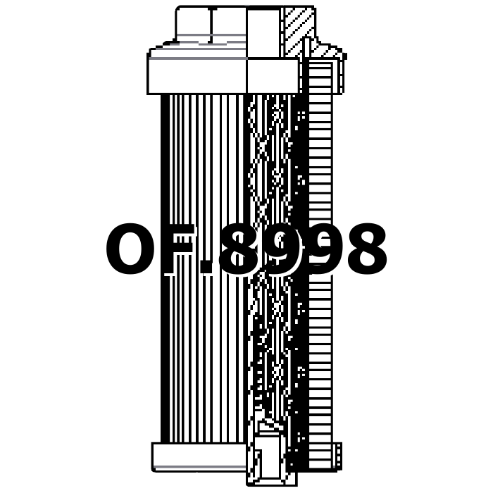 OF.8998 - Filtro olio
