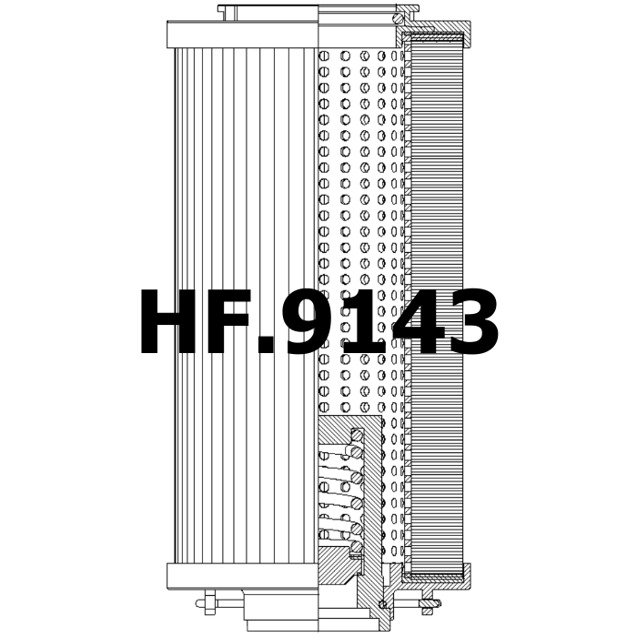 Side of ABG 13938121 - Hydraulic Filter