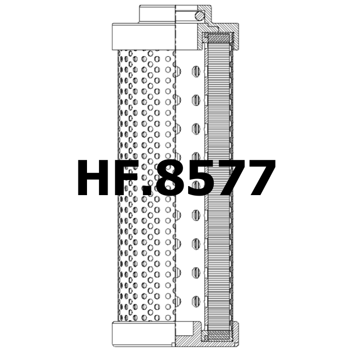 Side of ABG 13977442 - Hydraulic Filter