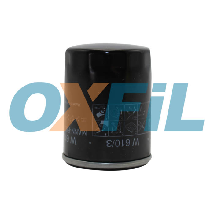 Side of Ac Delco ACD000194 - Oil Filter