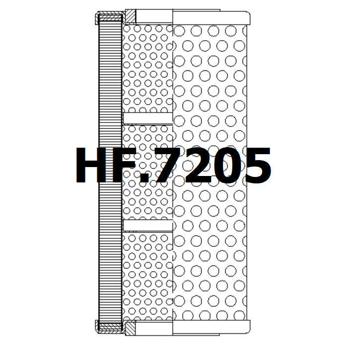 Side of Ac Delco PF2216 - Hydraulic Filter