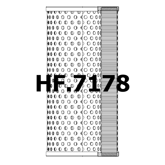 Side of Ac Delco PF331 - Hydraulic Filter