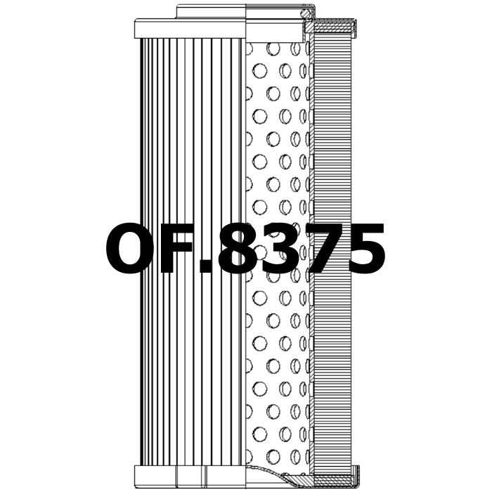 Side of Airfil AFKOVL23925 - Oil Filter