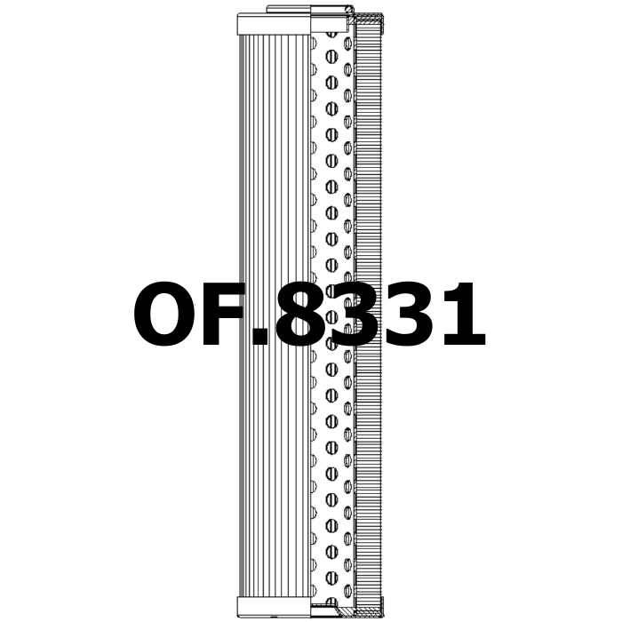 Side of Airfil AFKOVM24160 - Oil Filter
