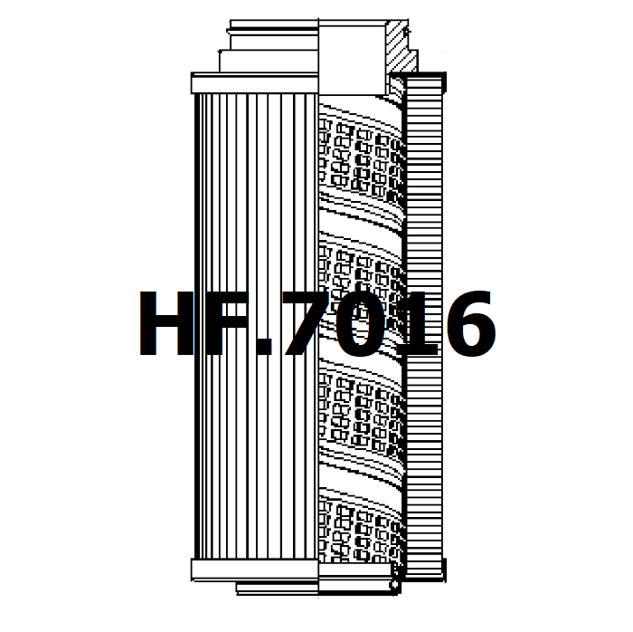 Side of Airfil AFPOVL31420 - Hydraulic Filter