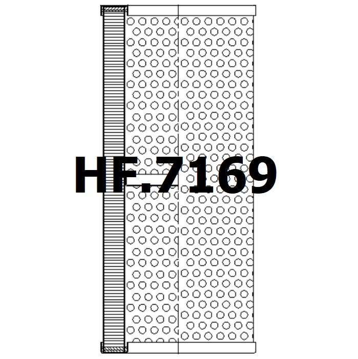 Side of Alco MD4025 - Hydraulic Filter