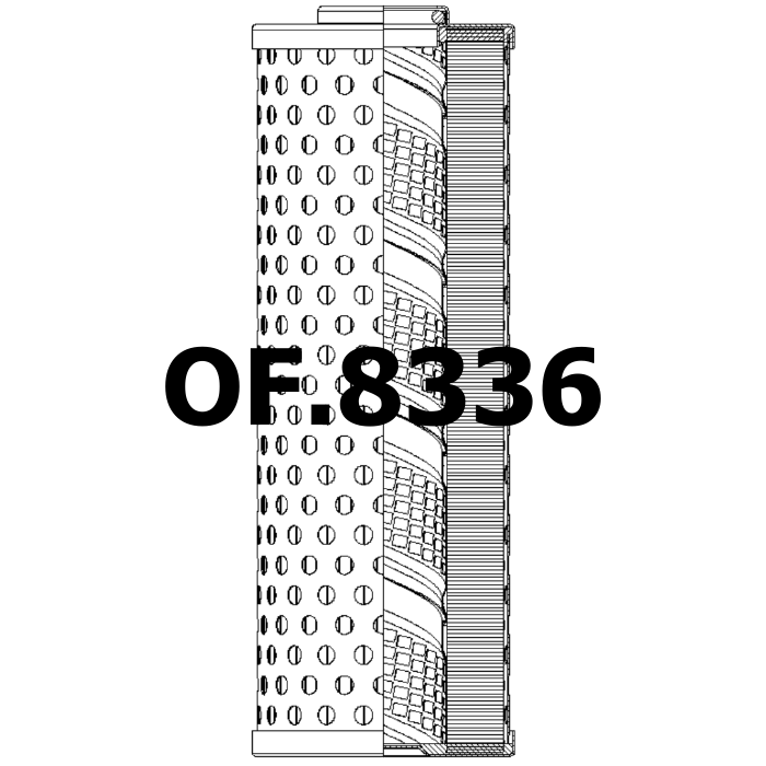 Side of Alco MD4081 - Oil Filter