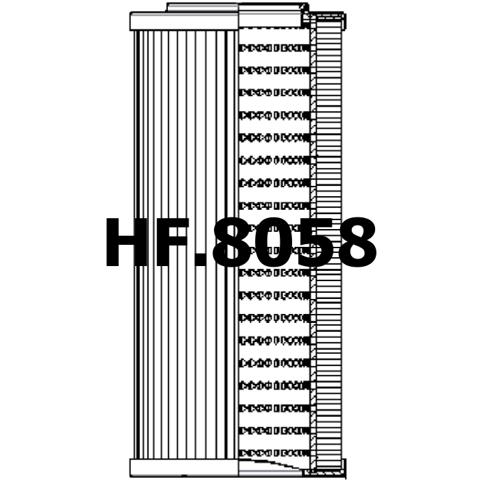 Side of Allison 23018852 - Hydraulic Filter