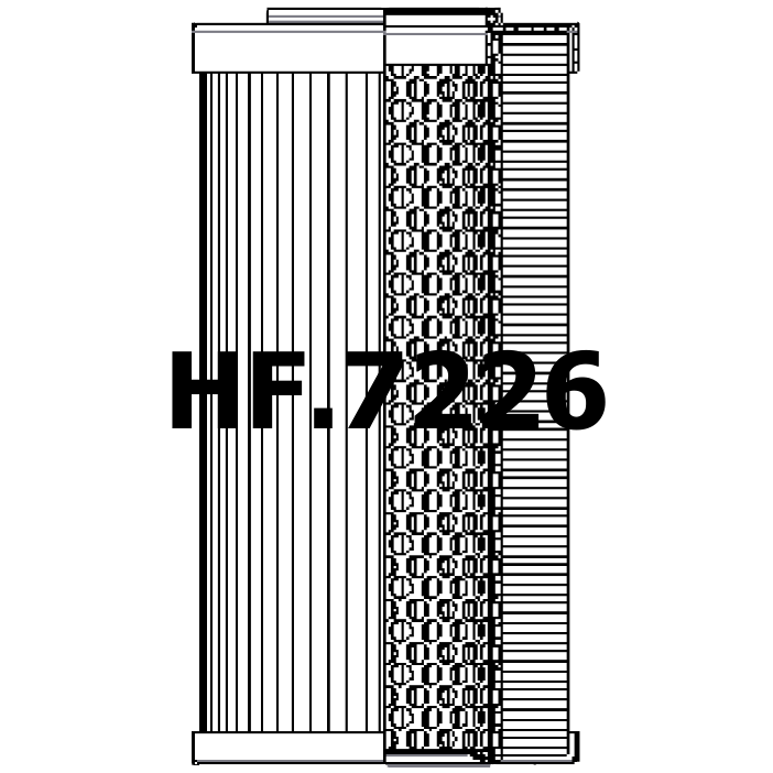 Side of Allison 29501202 - Hydraulic Filter