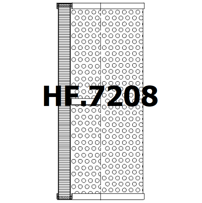 Side of Amc KO1514 - Hydrauliek filter