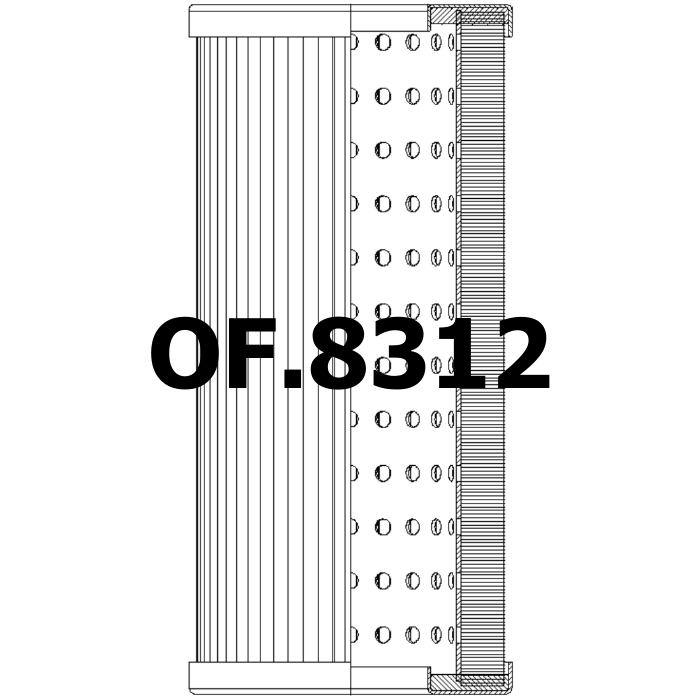 Side of Argo Hytos S2061315 - Oil Filter