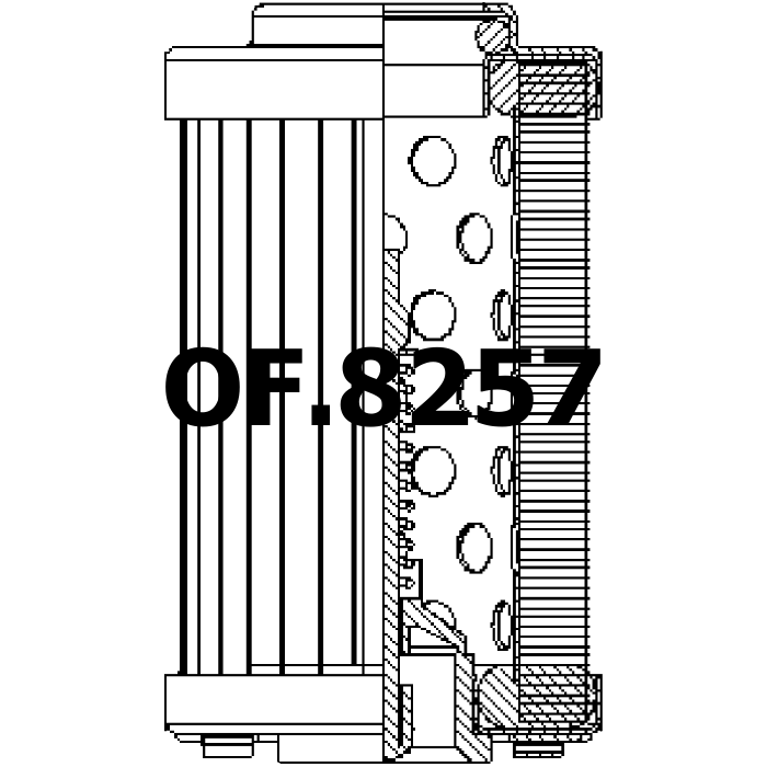 Side of Argo Hytos S3050850 - Oil Filter
