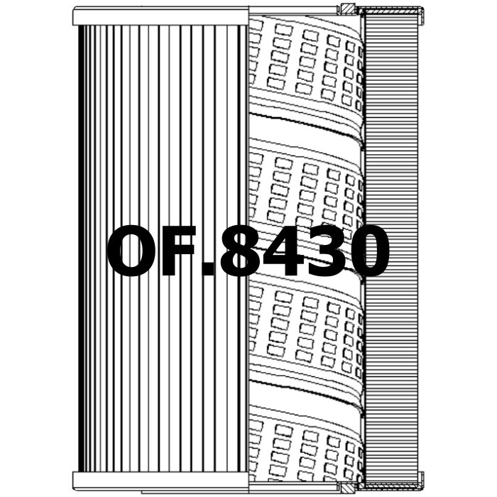 Side of Argo Hytos V2121706 - Oil Filter