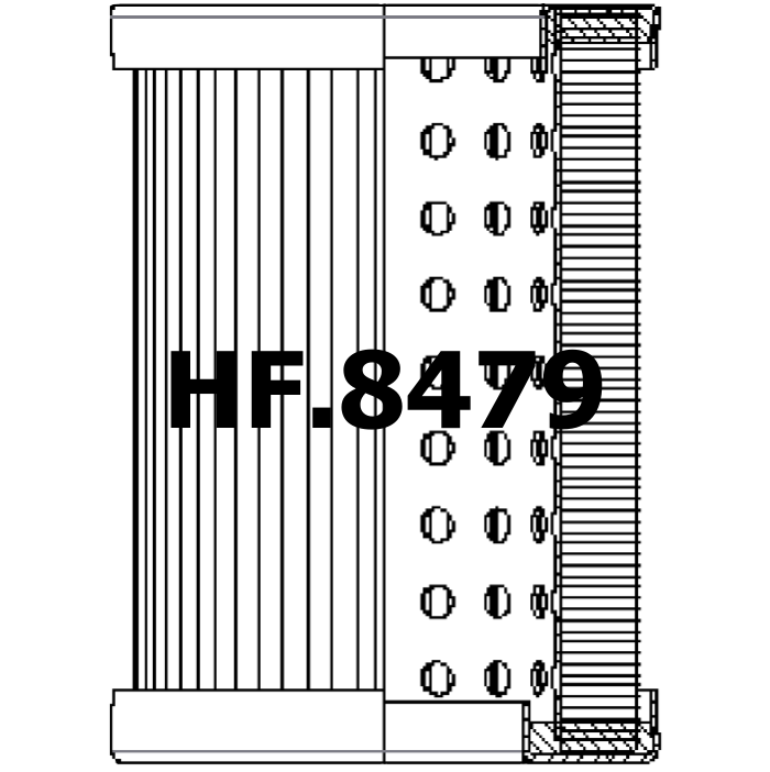 Side of Atos SPCFE2525 - Hydrauliek filter