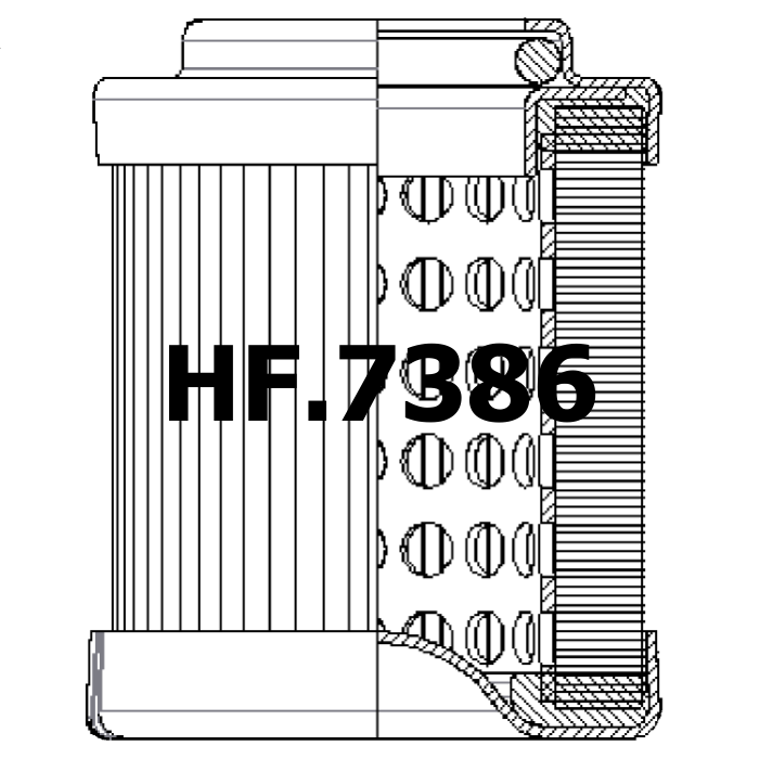Side of Bachofen 85913 - Hydraulic Filter