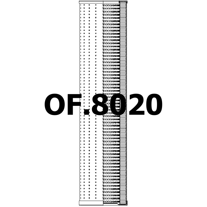 Side of Baldwin PT9350MPG - Oil Filter
