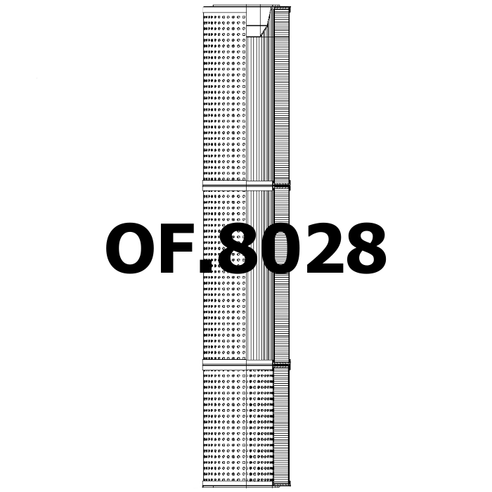 Side of Baldwin WGH1921 - Oil Filter