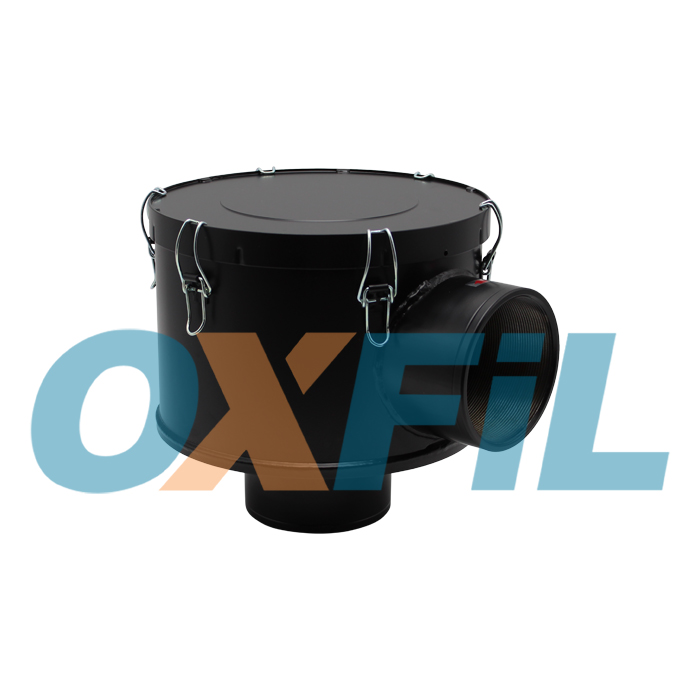Side of Becker 74000112010 - Vacuum Filter Housing