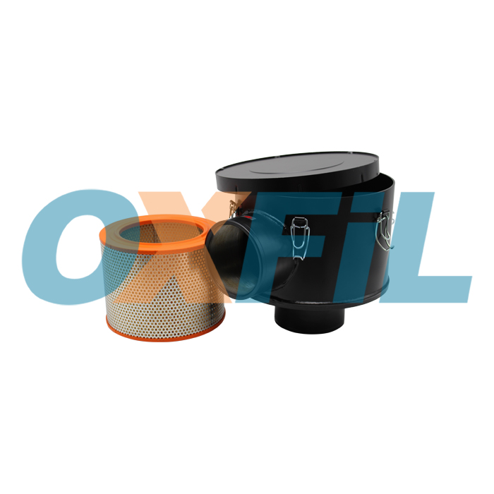 Bottom of Busch 0530000004 - Vacuum Filter Housing