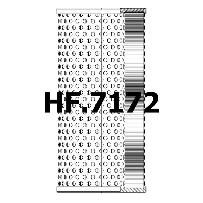Side of Caterpillar 2S1677 - Hydraulic Filter