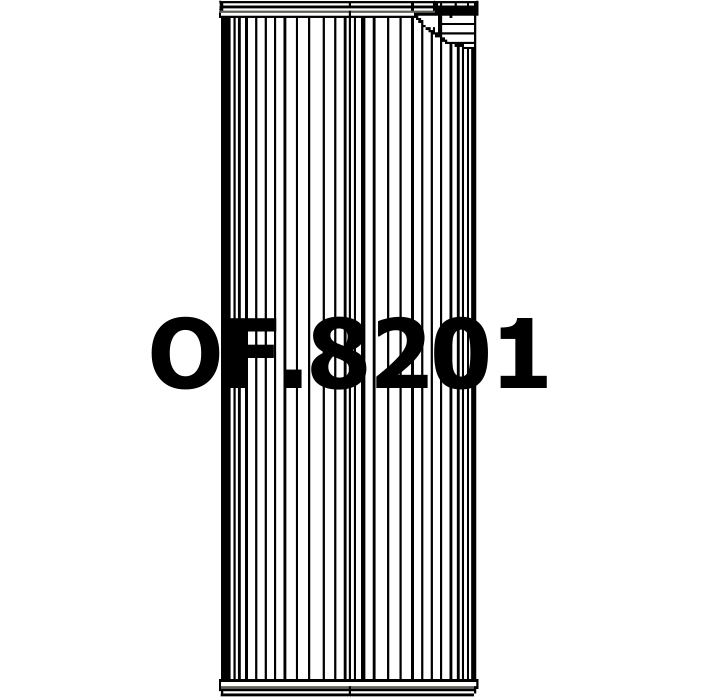 Side of Cesab 0016732 - Oil Filter