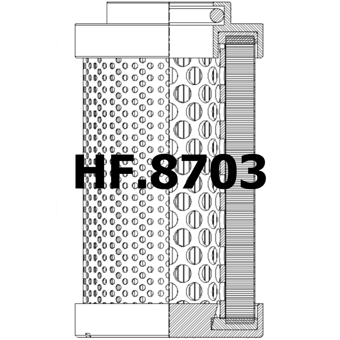 Side of Comex H0140DH3 - Hydraulic Filter
