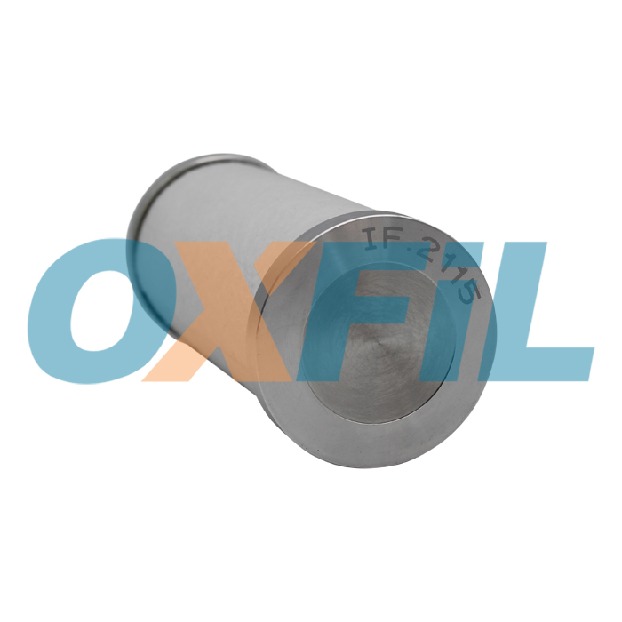Bottom of Deltech HFD 54 - In-line Filter