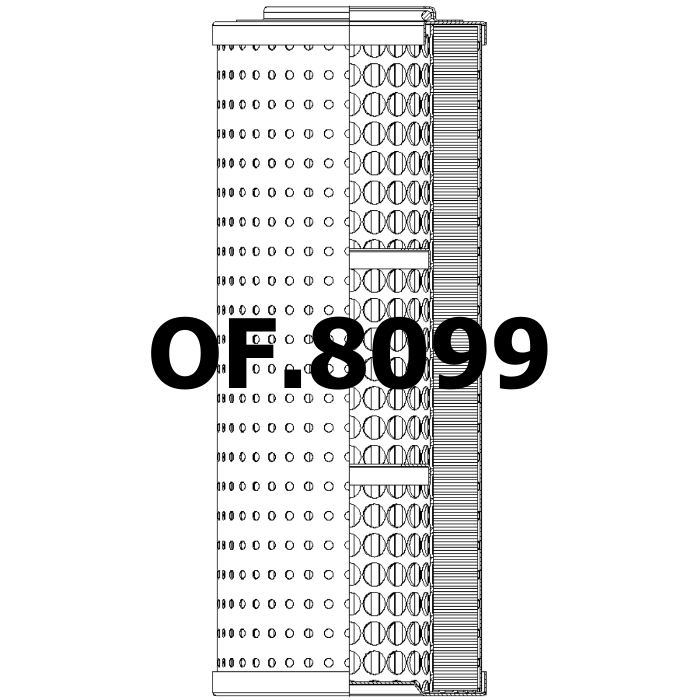 Side of Diamond DH555F - Filtro olio