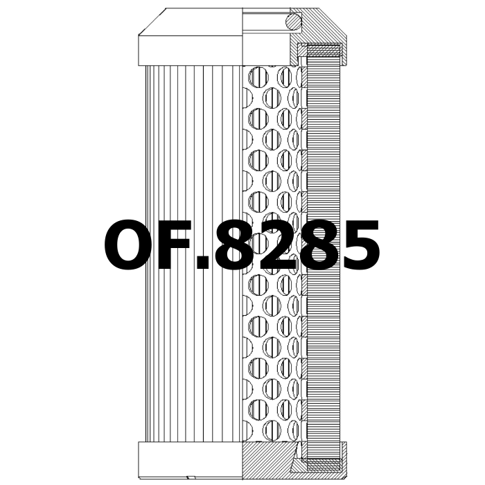 Side of Digoema DGMH52016 - Oil Filter