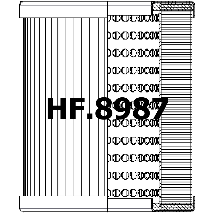 Side of Donaldson C2003 - Hydraulic Filter